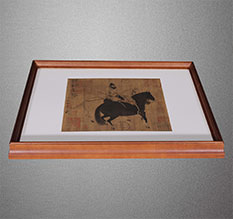 尚义书画装裱配框服务案例